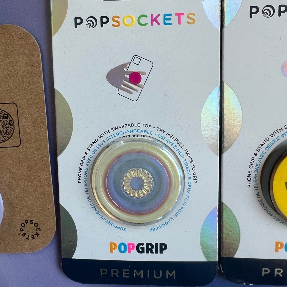 3 PopSockets PopGrip Set - Picture 3 of 5